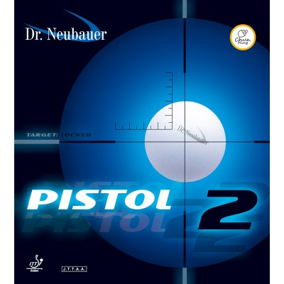 Dr Neubauer Pistol 2 正膠 乒乓球 套膠