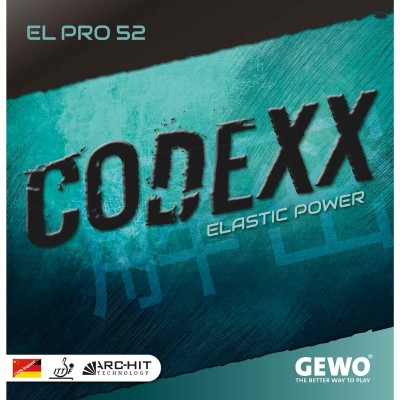 GEWO Codexx EL Pro 52 乒乓球 套膠