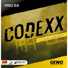 GEWO Codexx Pro 53 SuperSelect 乒乓球 套膠