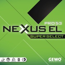GEWO Nexxus EL Pro 53 SuperSelect 乒乓球 套膠 (黑色, 綠色)