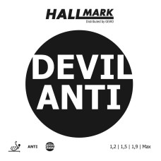 Hallmark Devil-Anti 防弧 乒乓球 套膠