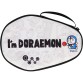 I'm DORAEMON 多啦A夢 叮噹 硬盒 乒乓球 板套 (黑白色)