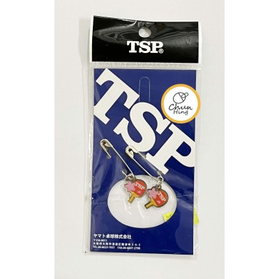 TSP 乒乓球 掛飾 扣針 Pin (板型)
