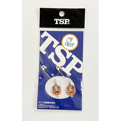 TSP 乒乓球 掛飾 扣針 Pin (必勝)