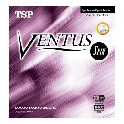 TSP Ventus Spin 乒乓球 套膠