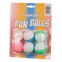TIBHAR FUN BALLS Bicoloured 乒乓球