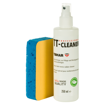 TIBHAR Cleaner PROFESSIONAL 250ml 乒乓球 洗板水 清潔劑 連專用海綿