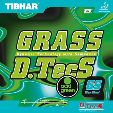 TIBHAR Grass D. TecS GS Acid Green 綠色膠面 乒乓球 套膠