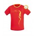 (50% OFF 半價) TIBHAR T-Shirt Dragon 紅色 乒乓球 運動服 球衣