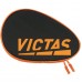 VICTAS COLOR BLOCK RACKET CASE 乒乓球套, 黑橙色