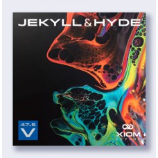 XIOM Jekyll & Hyde V47.5 乒乓球 套膠 (黑色, 紅色, 粉紅色)