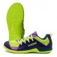 XIOM Footwork 4 乒乓球鞋 綠紫色